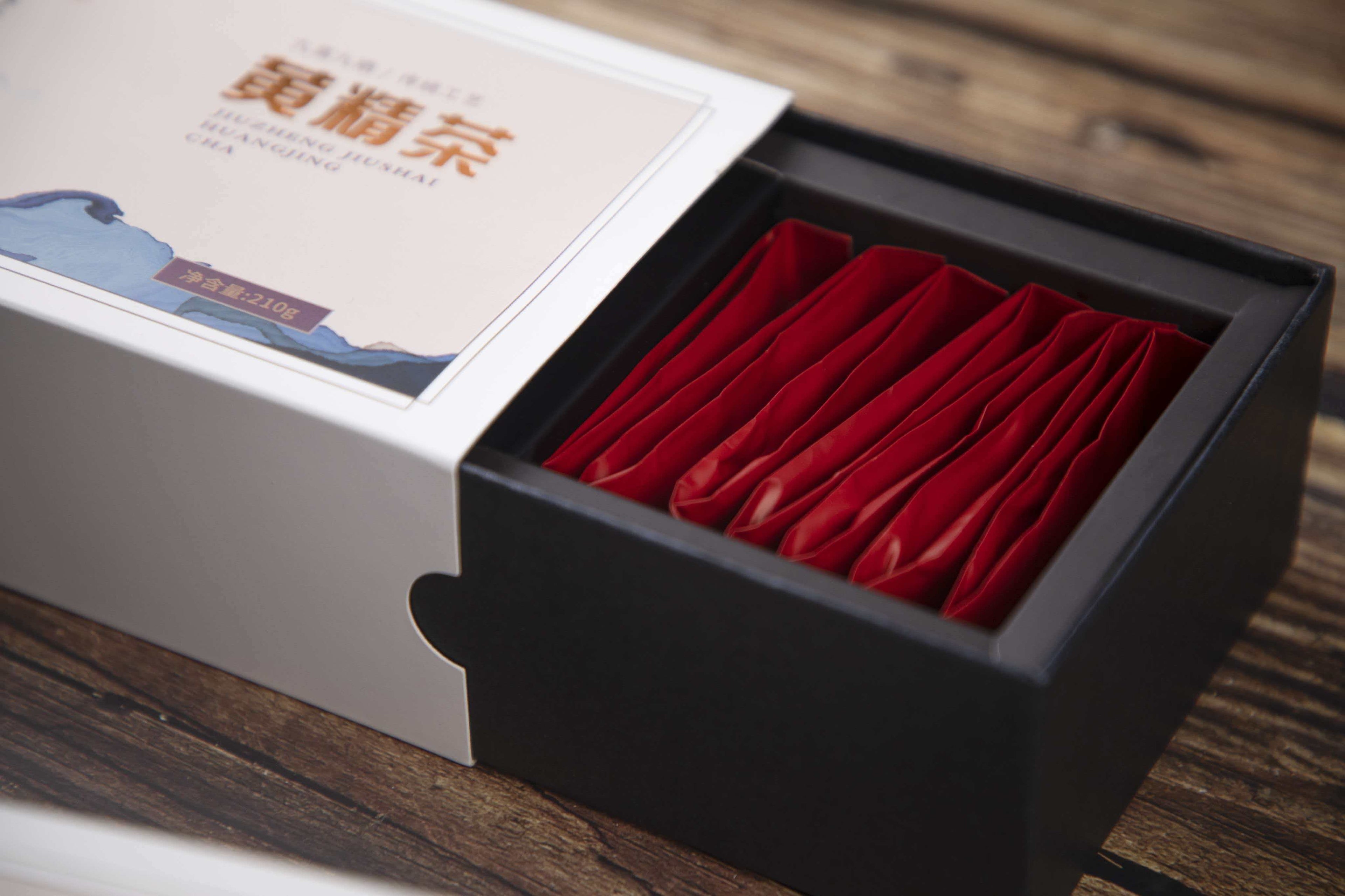 Nine-Steamed, Nine-Processed Polygonatum Herbal Material Ready-to-Eat Tea